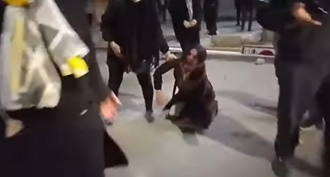 سرکوب معترضان توسط وحوش خامنه‌ای در بروجرد