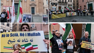 تظاهرات هموطنان و یاران شورشگر در ایتالیا 