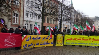 کپنهاگ - آکسیون ایرانیان آزاده در حمایت از قیام سراسری مردم ایران - ۲۷ دی ماه