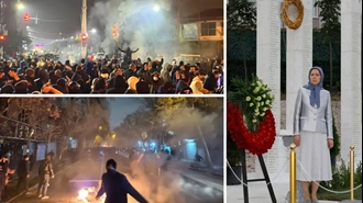 پیام خانم مریم رجوی در شانزدهمین روز قیام آزادی‌خواهانه مردم ایران