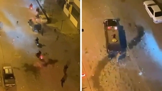 گزارش ویدئویی از سرکوب معترضان در بندرعباس؛ شلیک با تیر جنگی در قیام ۱۸دی 