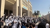 تجمع اعتراضی دانشجویان به اعدام پزشکان و مرگ دو دانشجوی پزشکی دانشگاه علوم پزشکی تهران