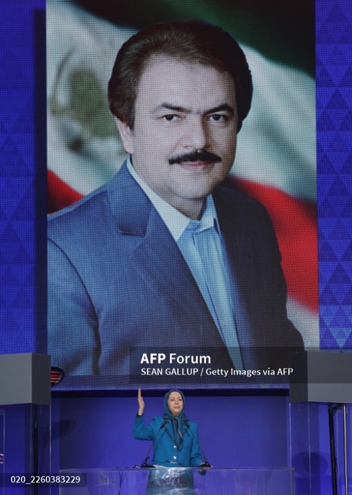 انعکاس تصویری خبرگزاری فرانسه از تظاهرات بزرگ ایرانیان در برلین