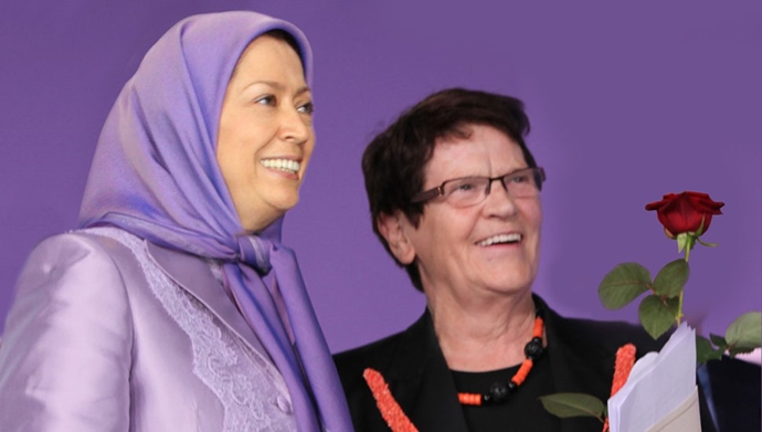 ریتا زوسموت و مریم رجوی