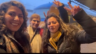 جمعی از هوادار مجاهدین خلق - نروژ 