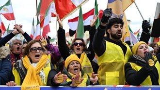  مونیخ؛ تظاهرات ایرانیان برای تغییر دموکراتیک در ایران