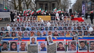 هامبورگ - برگزاری آکسیون توسط ایرانیان آزاده در همبستگی با قیام سراسری مردم ایران 