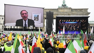  انعکاس خبرگزاری عکس گتی ایمیج از تظاهرات بزرگ هموطنان در برلین