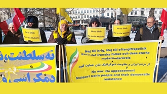 مالمو - سوئد- اکسیون ایرانیان آزاده در حمایت از قیام سراسری