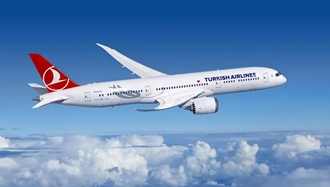 پرواز ترکیش ایرلاینز ترکیه