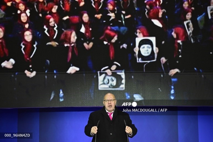 انعکاس تصویری خبرگزاری فرانسه از تظاهرات بزرگ ایرانیان در برلین