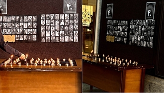 چهلم شهیدان قیام توسط دانشجویان دانشگاه شیراز، فردوسی مشهد و دانشگاه تهران