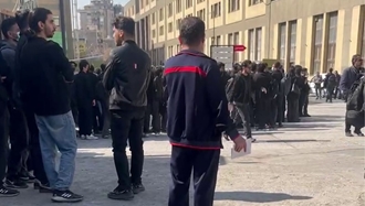 تجمع اعتراضی دانشجویان قهرمان و آزادیخواه دانشگاه امیرکبیر