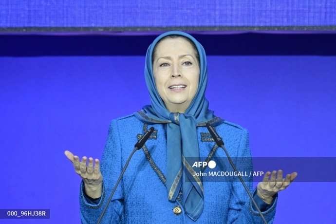 انعکاس تصویری خبرگزاری فرانسه از تظاهرات بزرگ ایرانیان در برلین