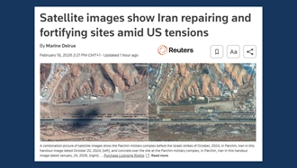 تصاویر ماهواره‌یی نشان می‌دهد ایران در بحبوحه تنش‌ها با آمریکا، در حال ترمیم و تقویت سایت‌هاست