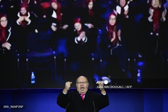 انعکاس تصویری خبرگزاری فرانسه از تظاهرات بزرگ ایرانیان در برلین