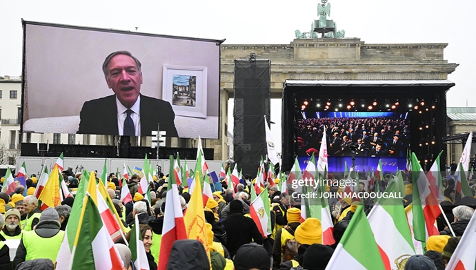  انعکاس خبرگزاری عکس گتی ایمیج از تظاهرات بزرگ هموطنان در برلین