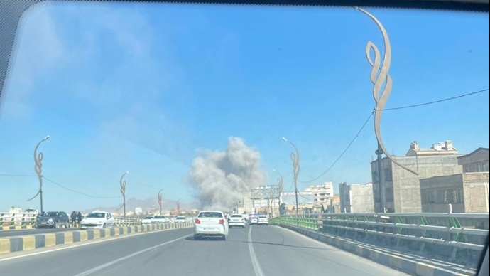 تصاویر دیگری از حملات به مواضع سپاه در ارومیه