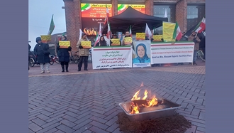 کپنهاگ - برگزاری جشن چهارشنبه سوری، با شعار مرگ بر ستمگر چه شاه باشه چه رهبر 