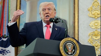 دونالد ترامپ رئیس‌جمهور آمریکا