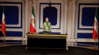 مریم رجوی در کنفرانس آنلاین حمایت از دولت موقت