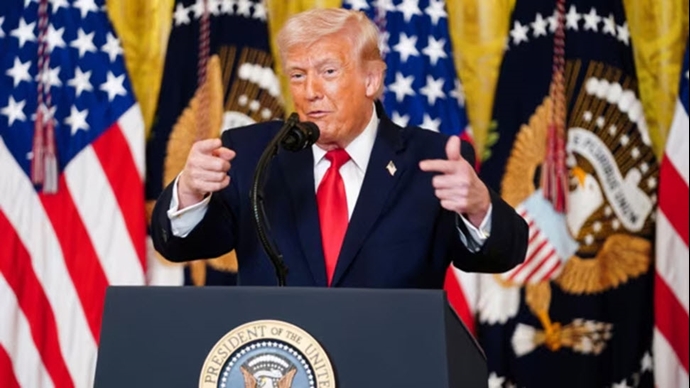 دونالد ترامپ رئیس‌جمهور آمریکا