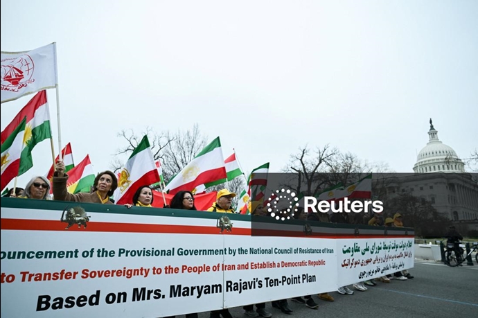 گزارش تصویری رویترز از تظاهرات یاران شورشگر در واشنگتن