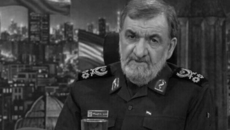 پاسدار محسن رضایی سرکرده سابق سپاه پاسداران