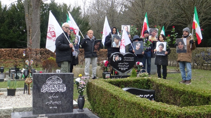 تجدید میثاق ایرانیان آزاده در کپنهاگ با یاران خاموش