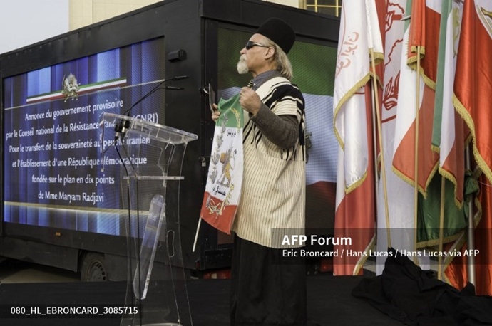 خبرگزاری فرانسه گزارش تصویری از تظاهرات ایرانیان آزاده در پاریس