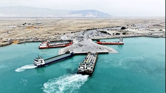 اسکله بندر پل در استان هرمزگان