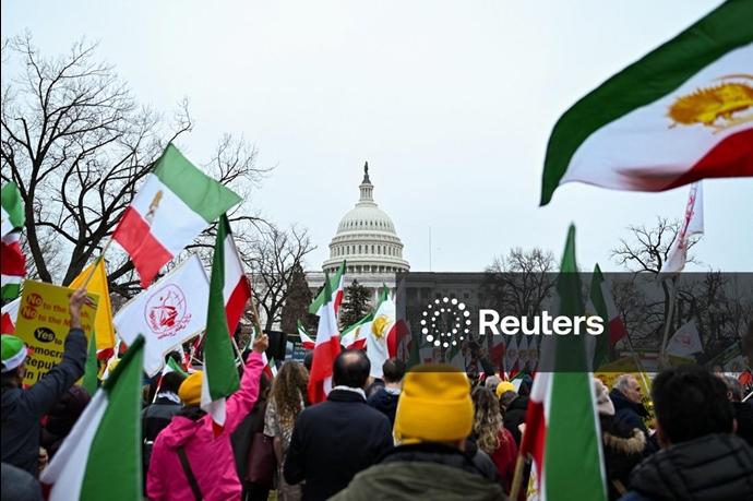 گزارش تصویری رویترز از تظاهرات یاران شورشگر در واشنگتن