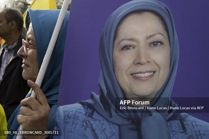 خبرگزاری فرانسه گزارش تصویری از تظاهرات ایرانیان آزاده در پاریس