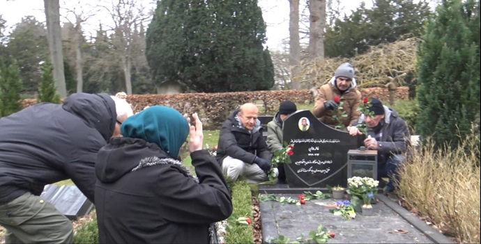 تجدید میثاق ایرانیان آزاده در کپنهاگ با یاران خاموش