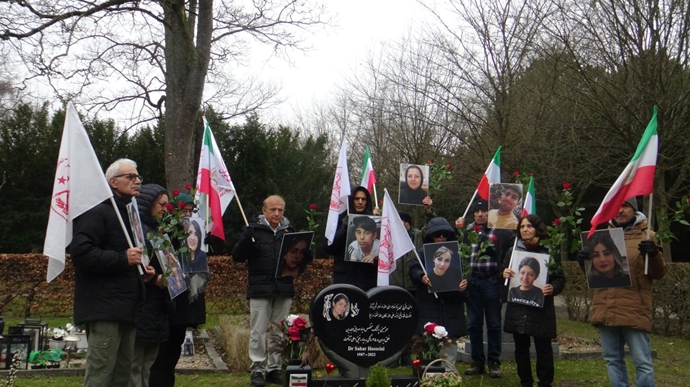 تجدید میثاق ایرانیان آزاده در کپنهاگ با یاران خاموش