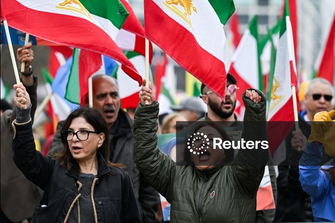 گزارش تصویری رویترز از تظاهرات یاران شورشگر در واشنگتن