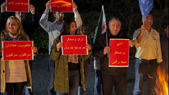 برگزاری چهارشنه سوری توسط ایرانیان آزاده و حامیان مقاومت در پاریس