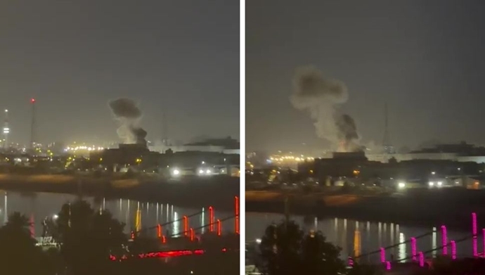 حملات راکتی و پهپادی به سفارت آمریکا در بغداد