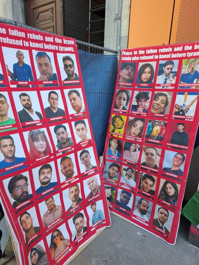 گردهمایی ایران آزاد در بروکسل و پیش از اجلاس اتحادیه اروپا