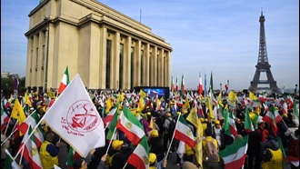 تظاهرات یاران شورشگر در پاریس - ۱۶ اسفند ۱۴۰۴