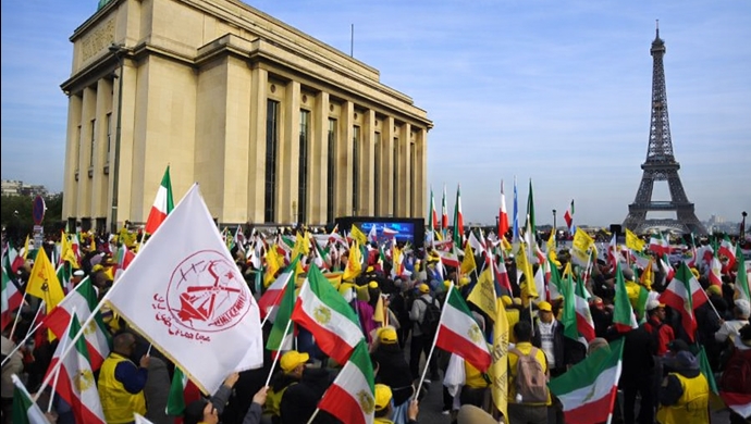 تظاهرات یاران شورشگر در پاریس - ۱۶ اسفند ۱۴۰۴