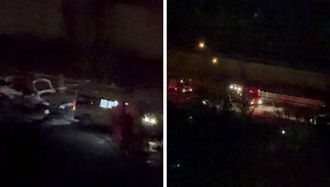 حمله پهپادی به یک خودرو در بزرگراه چمران تهران