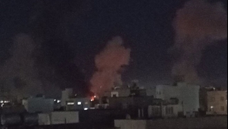 بمباران سنگین مواضع سپاه در مشهد توسط اسراییل و آمریکا