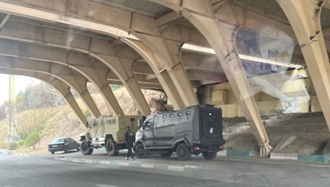 بزرگراه مدرس - زیر پل همت