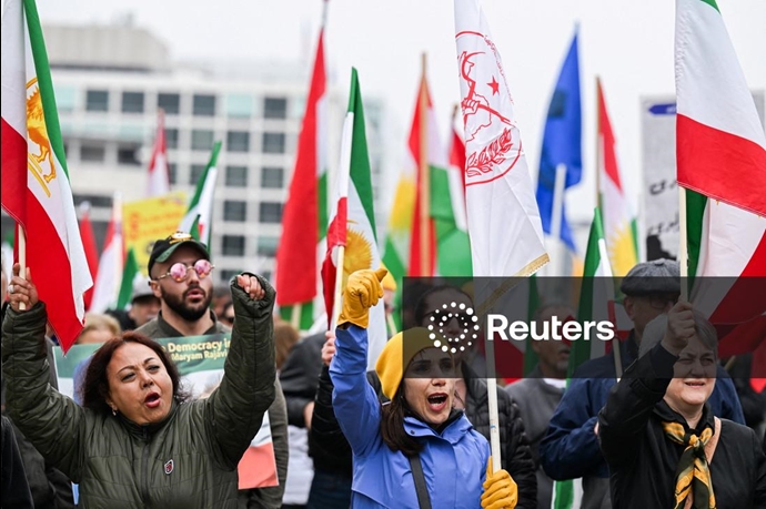 گزارش تصویری رویترز از تظاهرات یاران شورشگر در واشنگتن