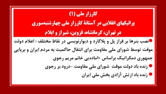  پراتیکهای انقلابی در آستانهٔ کارزار ملی چهارشنبه‌سوری