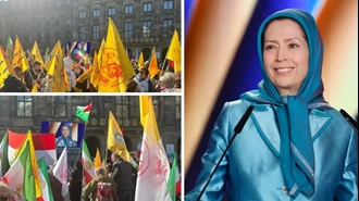 خانم مریم رجوی رئیس‌جمهور برگزیده مقاومت ایران