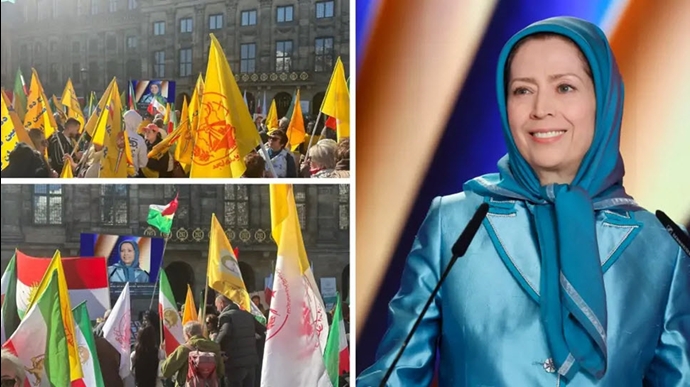 خانم مریم رجوی رئیس‌جمهور برگزیده مقاومت ایران