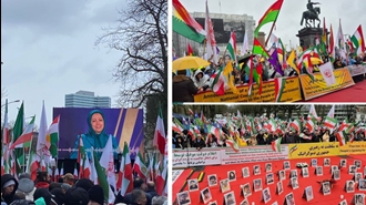 تظاهرات ایرانیان در استکهلم و هامبورگ