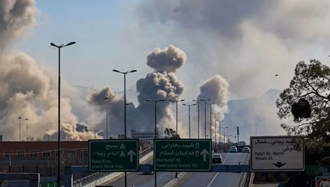 حملات هوایی و موشکی به تهران